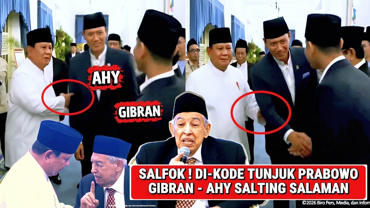 Se-Istana Merinding, Quraish Shihab Nasehati Prabowo ! Salfok Gibran & AHY Salting Di-Kode Prabowo !