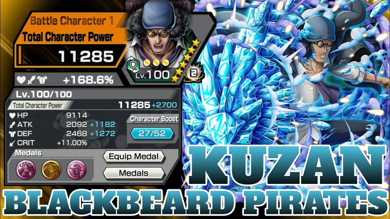 BLACKBEARD PIRATES KUZAN GAMEPLAY | ONE PIECE BOUNTY RUSH | OPBR
