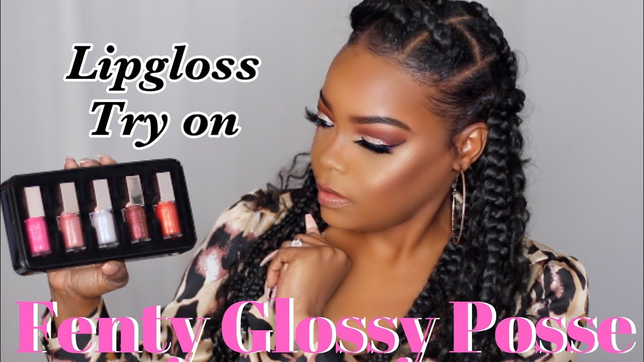 FENTY BEAUTY GLOSSY POSSE PIGMENTED LIP TRYON