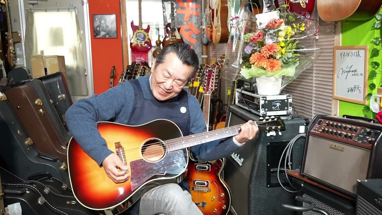 Gibson 1950`s J-45 Custom Shop アディロンダック！