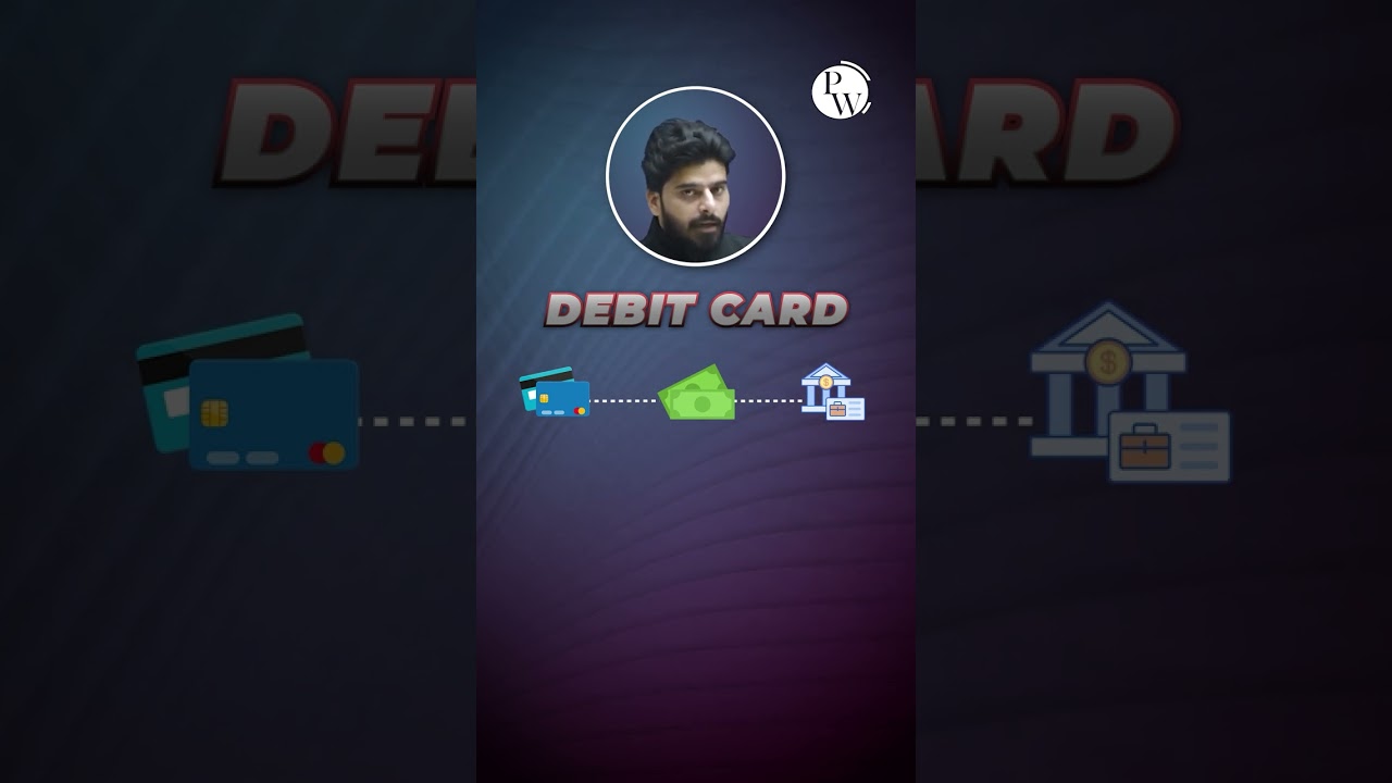 Difference Between Debit Card and Credit Cards 💥#CAWallahByPW #ATM