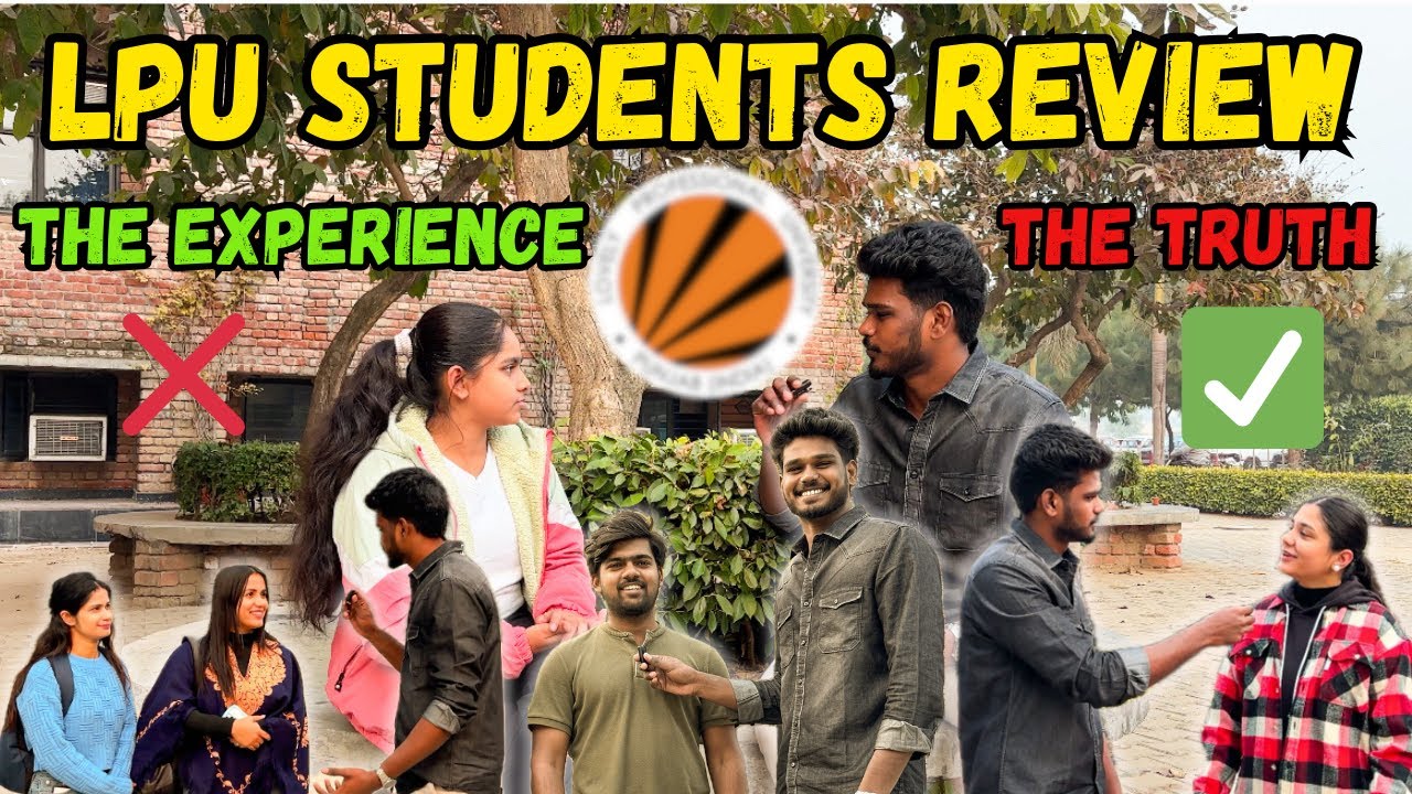 LPU Students Review😱 in English | Best University in India✅ Or Not❌ #lpu