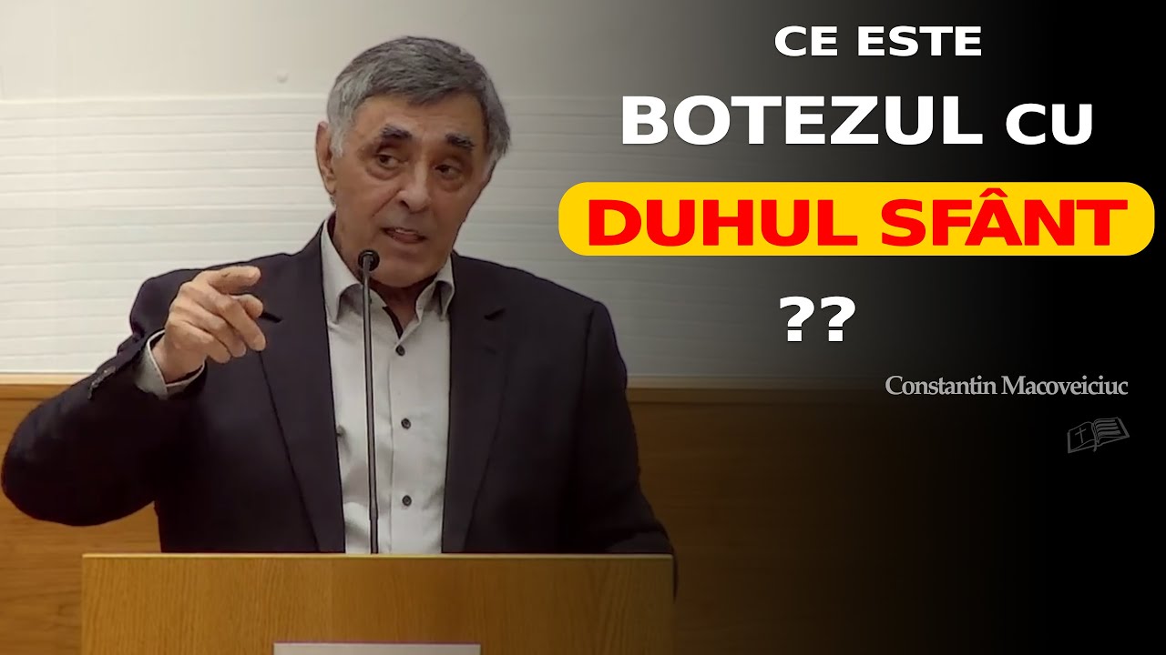 Ce este Botezul cu Duhul Sfânt ? (+ Q&A) // Constantin Macoveiciuc