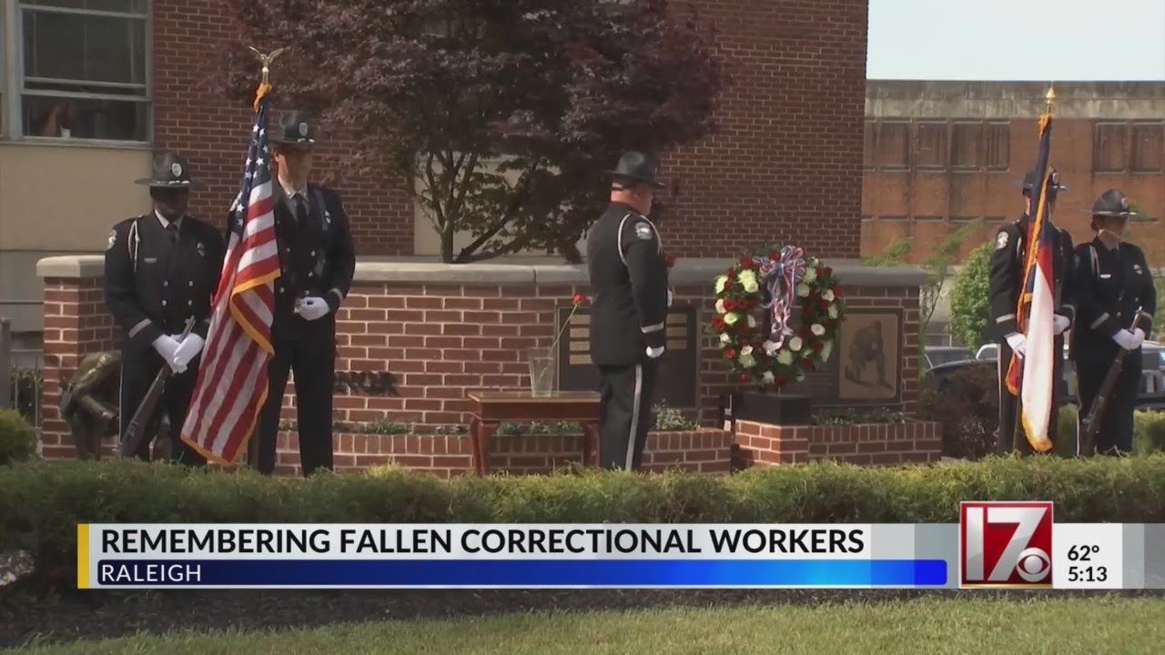 Ceremony honors fallen NC correctional officers