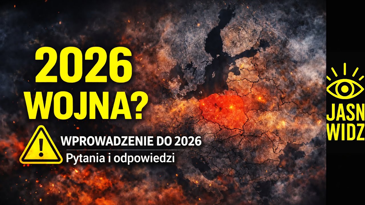 WOJNA JUŻ SIĘ ZACZĘŁA. Rok 2026 - pytania, kt&oacute;re musicie sobie zadać | Jasnowidz Od Wojny