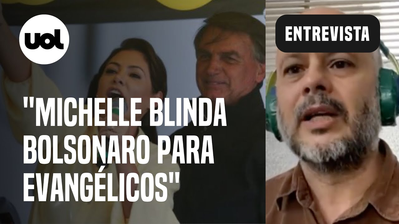 Michelle representa promessa de conversão evangélica de Bolsonaro, diz antropólogo