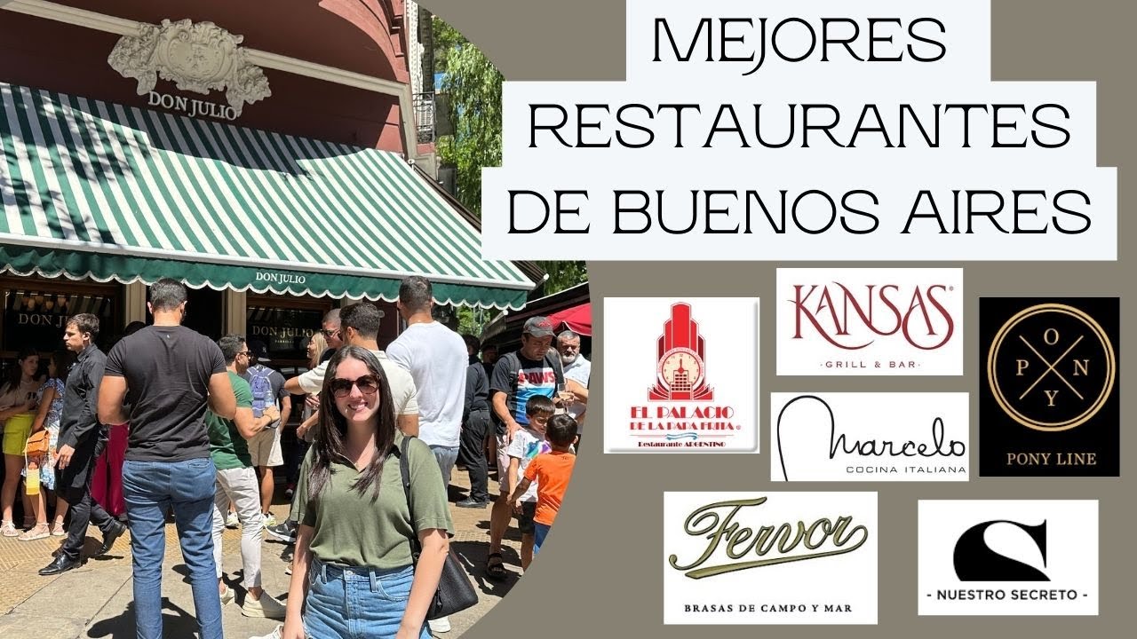 Mejores RESTAURANTES de BUENOS AIRES ARGENTINA -  Reseña HONESTA