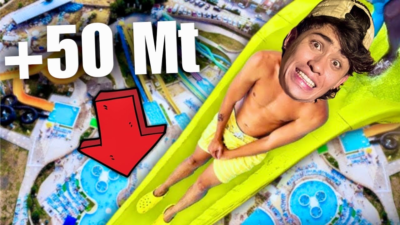 El tobogan mas alto de COLOMBIA 🇨🇴 💀 // Andy