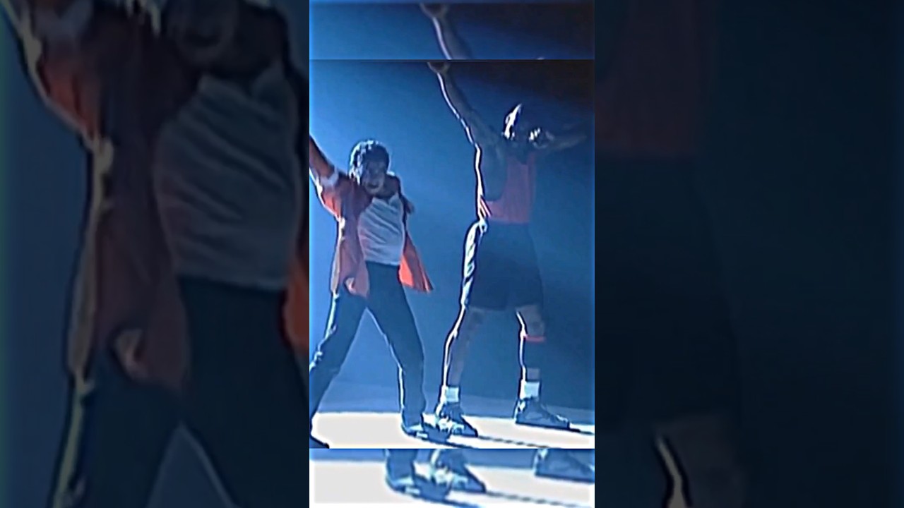 Michael Jordan and Michael Jackson shared Thier own talent 🏀🕺 #shorts