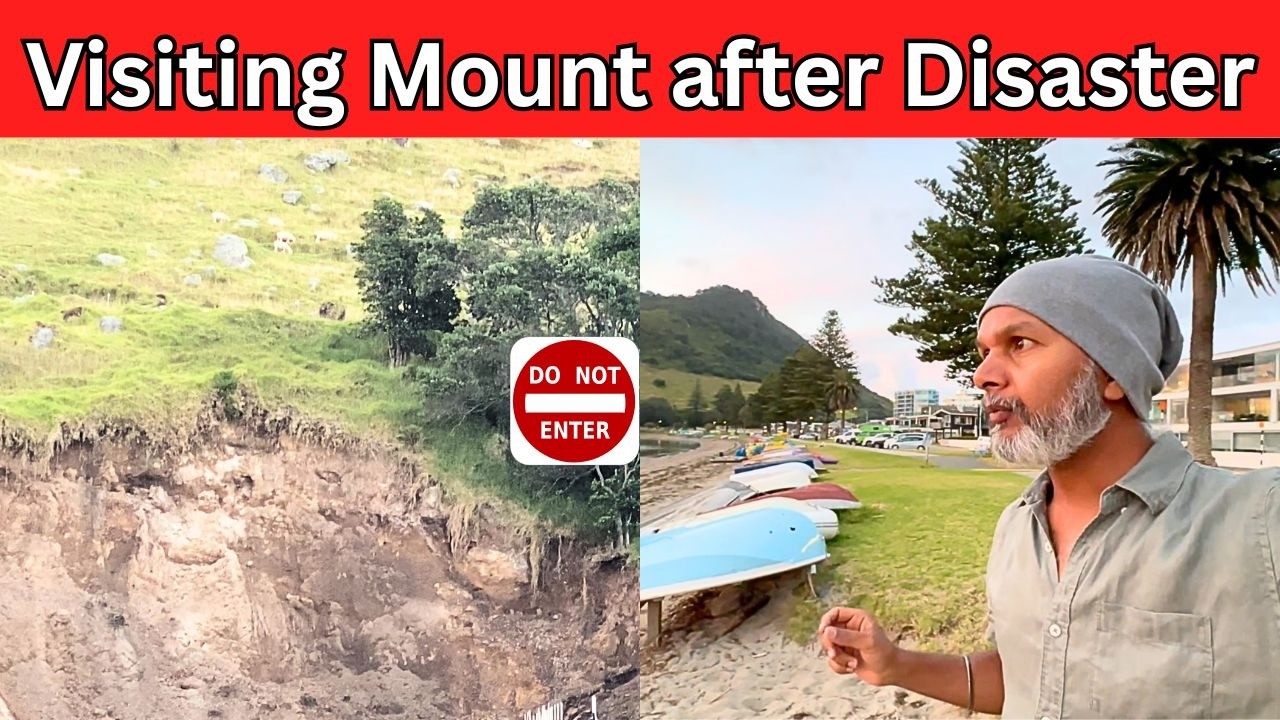 Visiting Mount Days after Disaster hit.....
