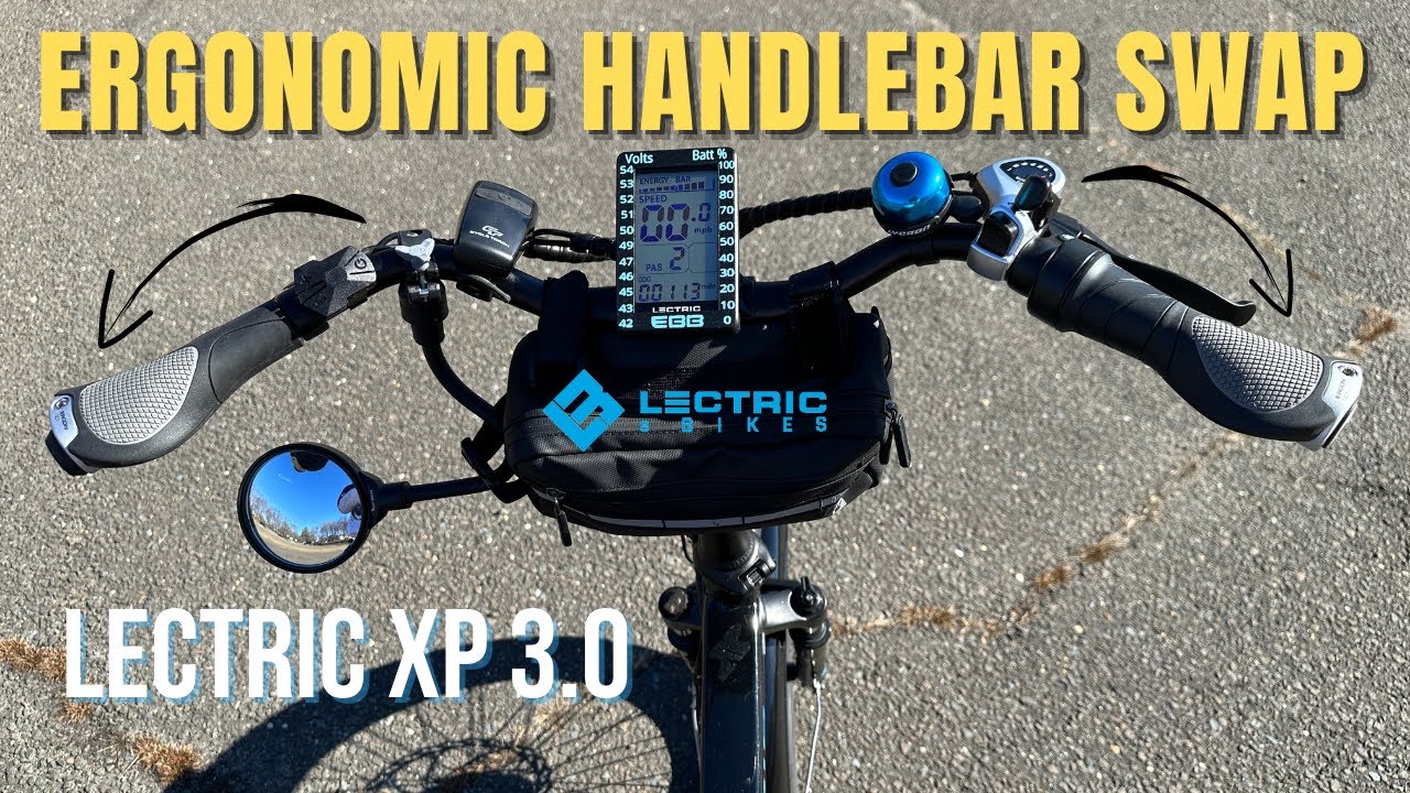 Lectric XP 3.0 Ergonomic Handlebar Swap
