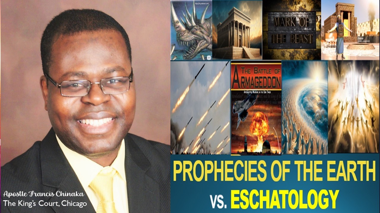 PROPHECIES OF THE EARTH vs. ESCHATOLOGY
