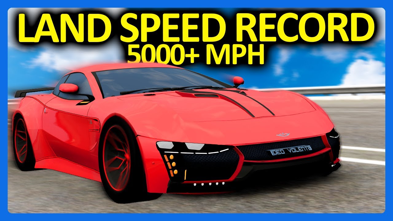 САМАЯ БЫСТРАЯ машина в BeamNG!! (BeamNG 5000 миль в час)