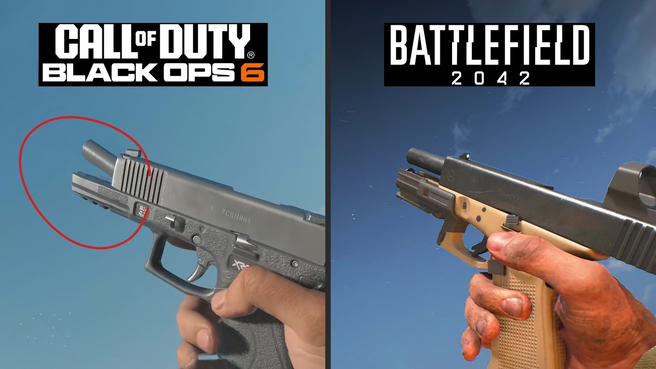 Проработка физики в Call of Duty: Black Ops 6 против Battlefield 2042! @Swich Games