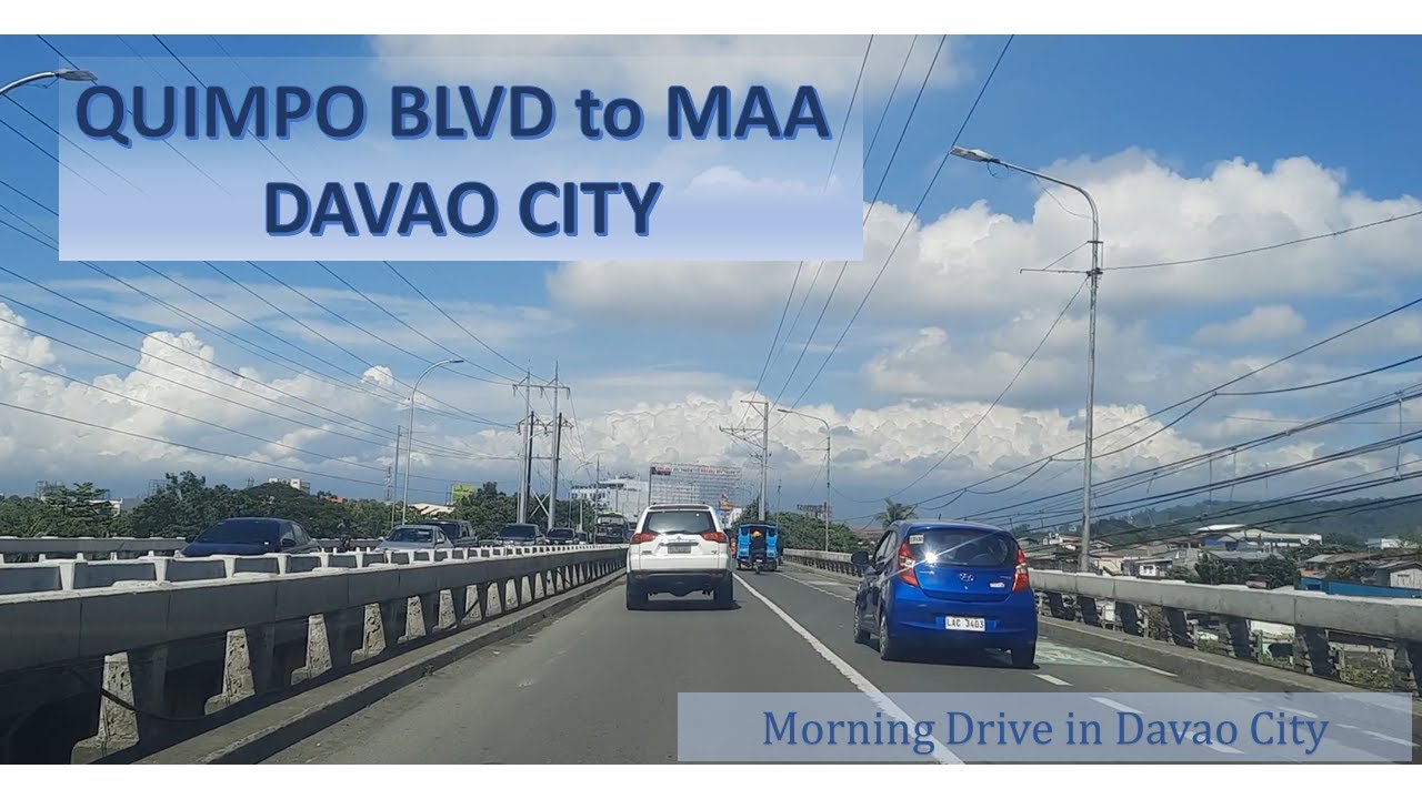 Morning Drive from Interior Boulevard to Maa Davao City
