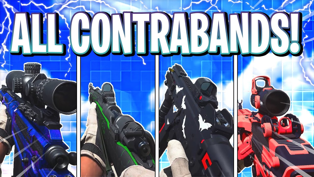 All Contraband Weapon Blueprints You Can Find In Warzone (All EASTER EGG BASKET Locations!)