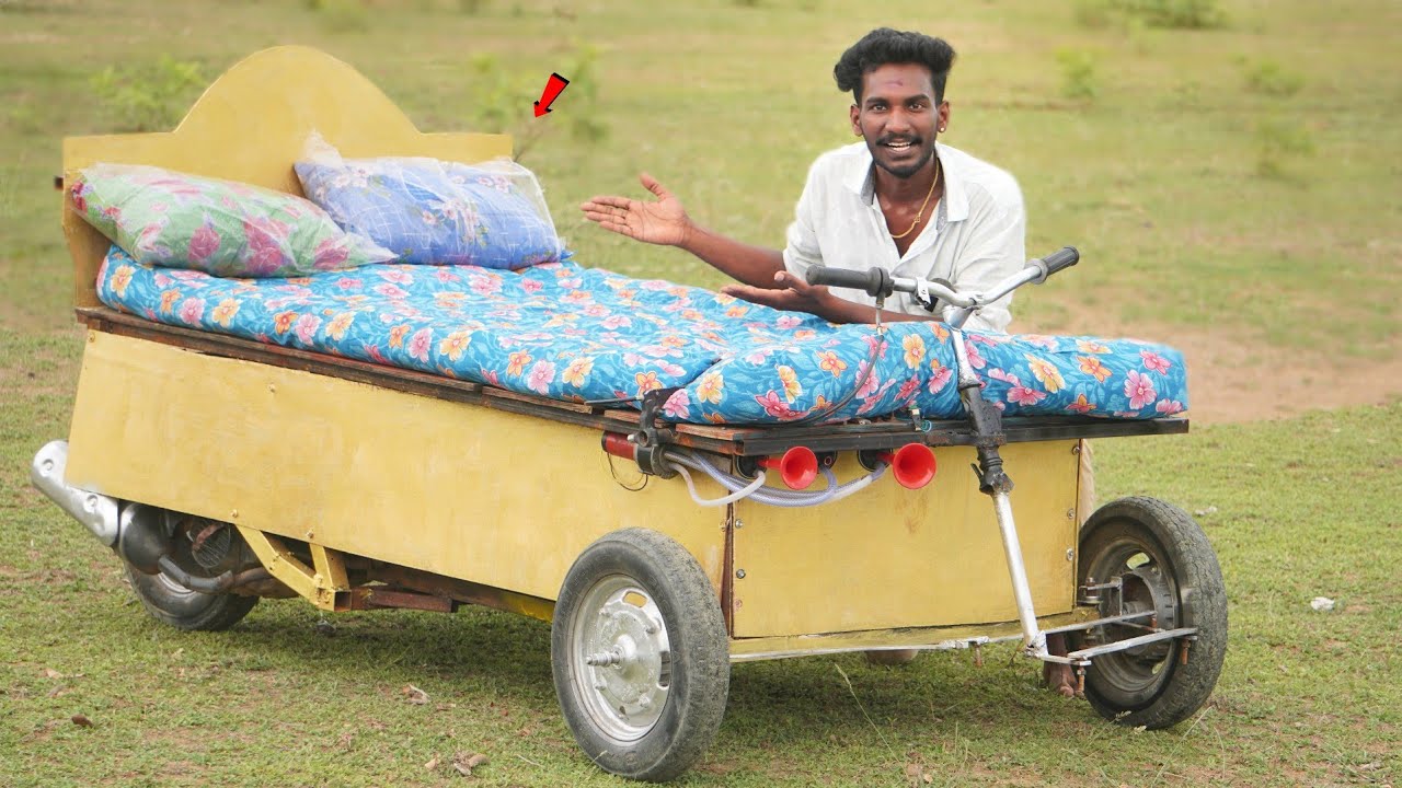 Making Bed Car 💯Real கட்டில் கார் புதுக்கோட்டை To சென்னை..! Sathish