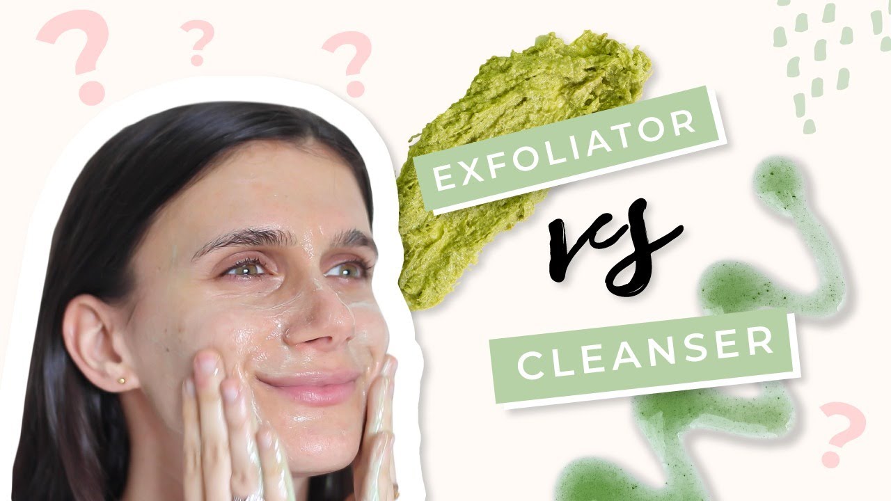 The Difference between Cleanser and Exfoliator | Learn everything you need to know!