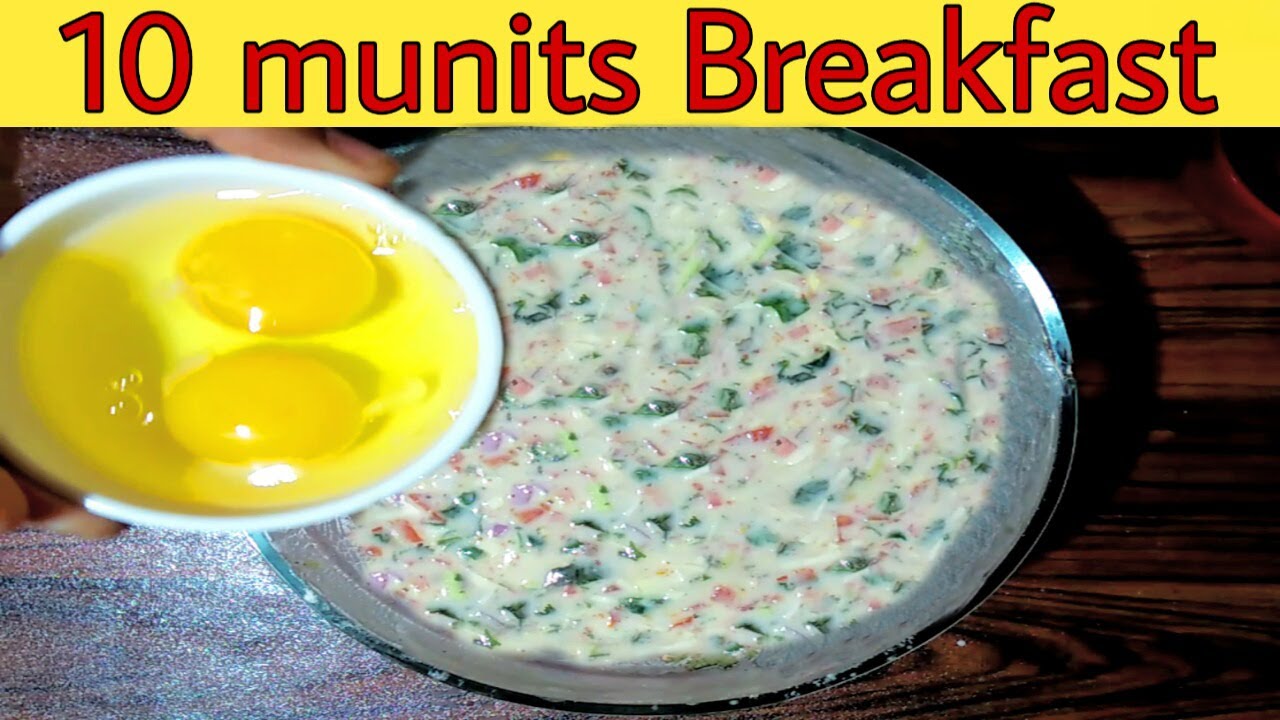 Easy and Healthy Breakfast Recipe In 10 Munits !golo foods