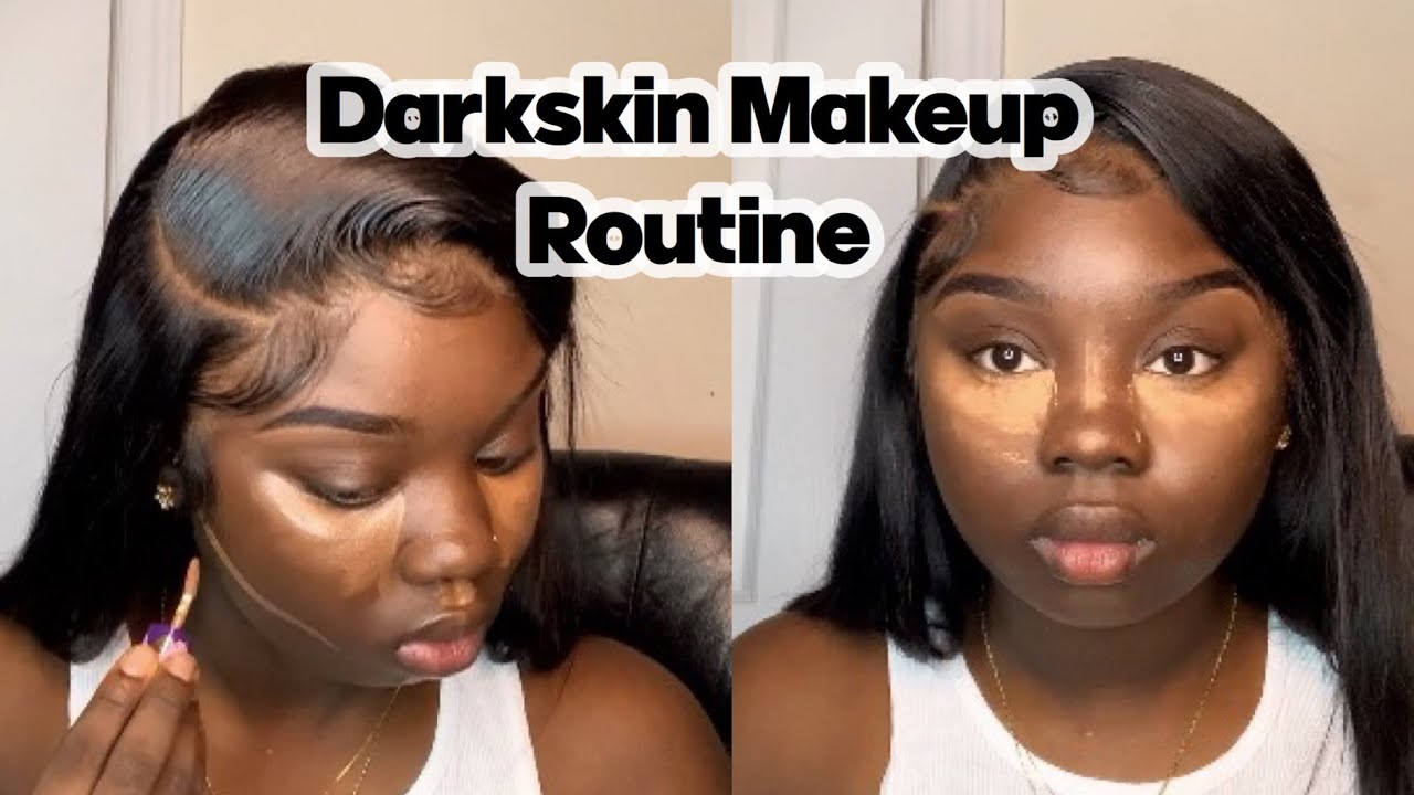 DETAILED DARKSKIN MAKEUP ROUTINE & TIPS *BRUTALLY HONEST*