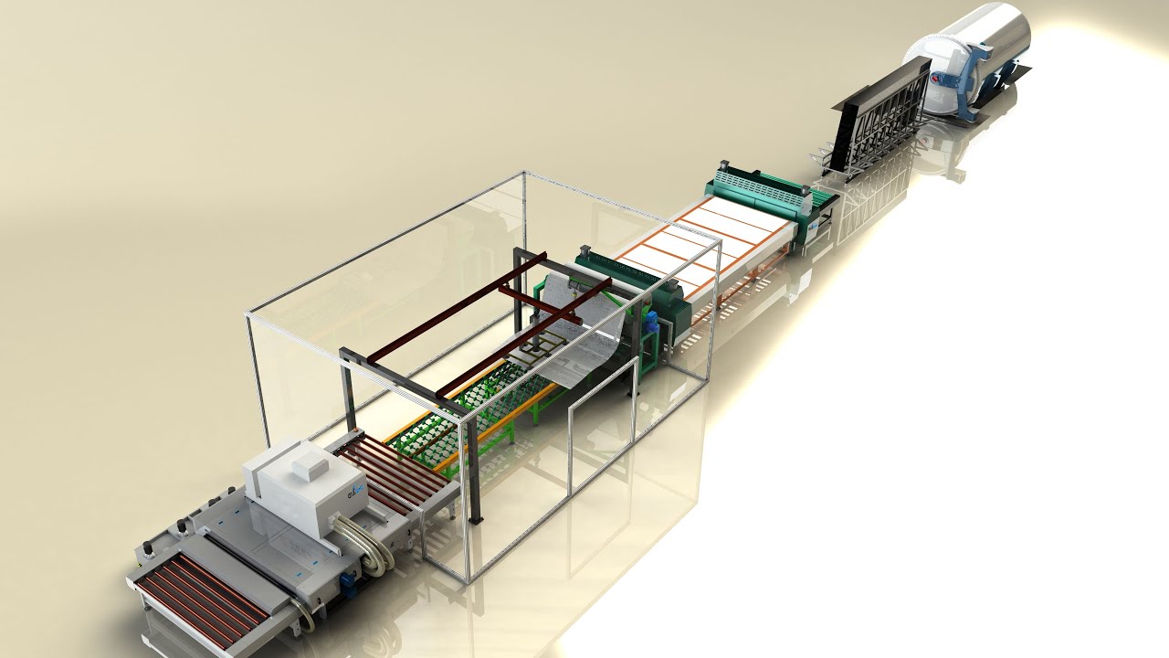 PVB Laminated Glass Processling line
