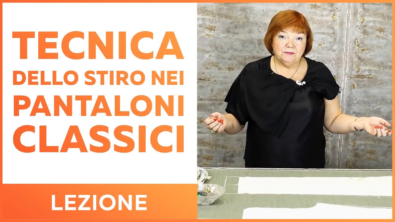 Tecnica dello stiro pantaloni classici da donna. Parte 1.