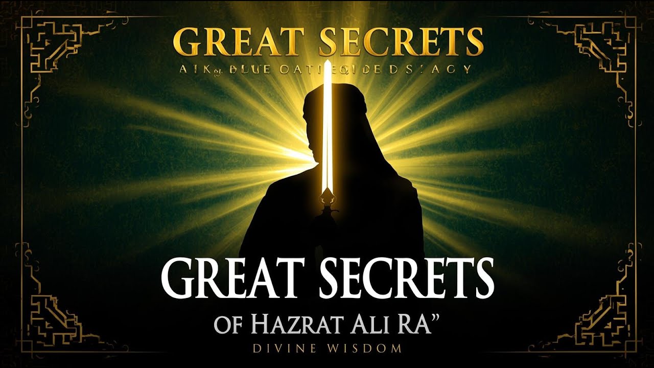 The Great Secrets of Hazrat Ali (RA) | Hidden Wisdom & Miracles | Full AI Documentary Animation