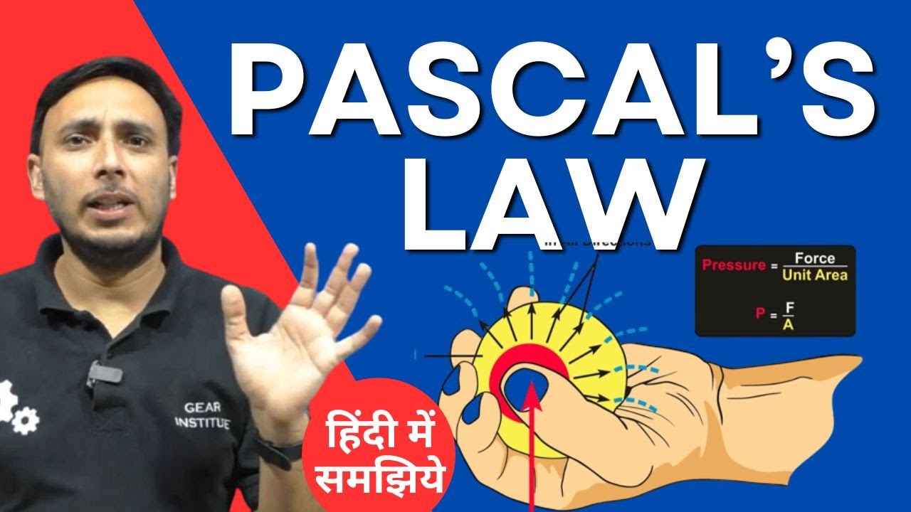Pascal's Law in Hindi || What is Pascal's Law
