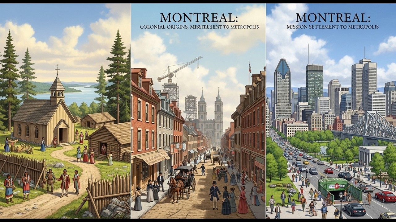 Montreal’ Colonial Origins: From Mission Settlement to Metropolis│life│1642: French Catholics│Love