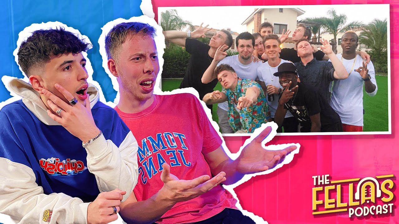 KSI In Magaluf, Getting Expelled in School & Weird Holidays - THE FELLAS FULL PODCAST EP 2