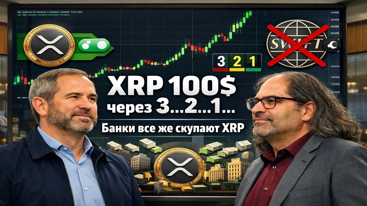 🔥 XRP 2026: банки заходят “по-взрослому” 🏦|$100 vs $10 000💰| Ripple строит рельсы | Эллиотт $15–$31📈