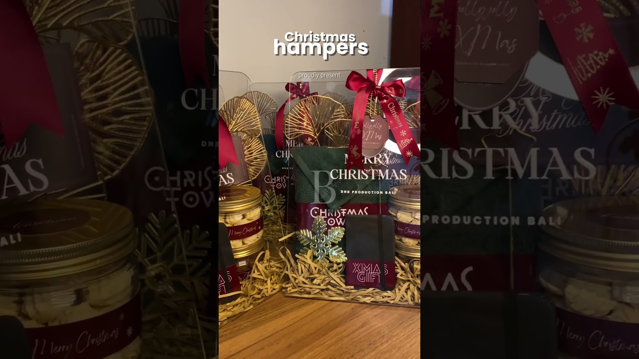 #christmashampers #hampers #natal #christmas