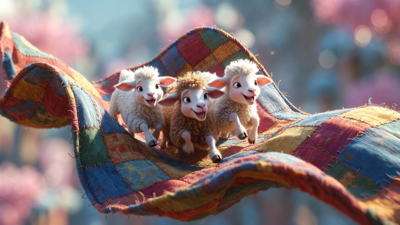 🐑🧶 **Baa Baa y su Suave Manta de Abrigo** | Canción Infantil Tranquila para Relajarse y Dormir