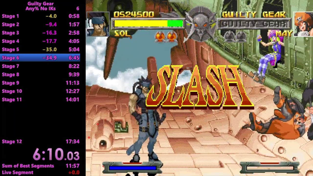 Guilty Gear No IKs + Baiken Speedrun