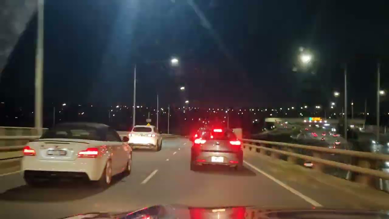 Northland to Melbourne Airport Driving Hyperlapse 