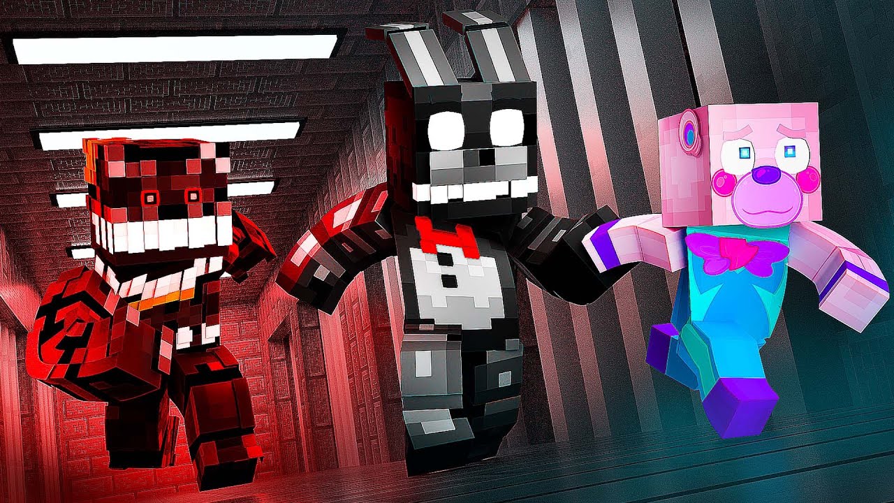 SHADOW BONNIE ESCAPES in Minecraft FNAF