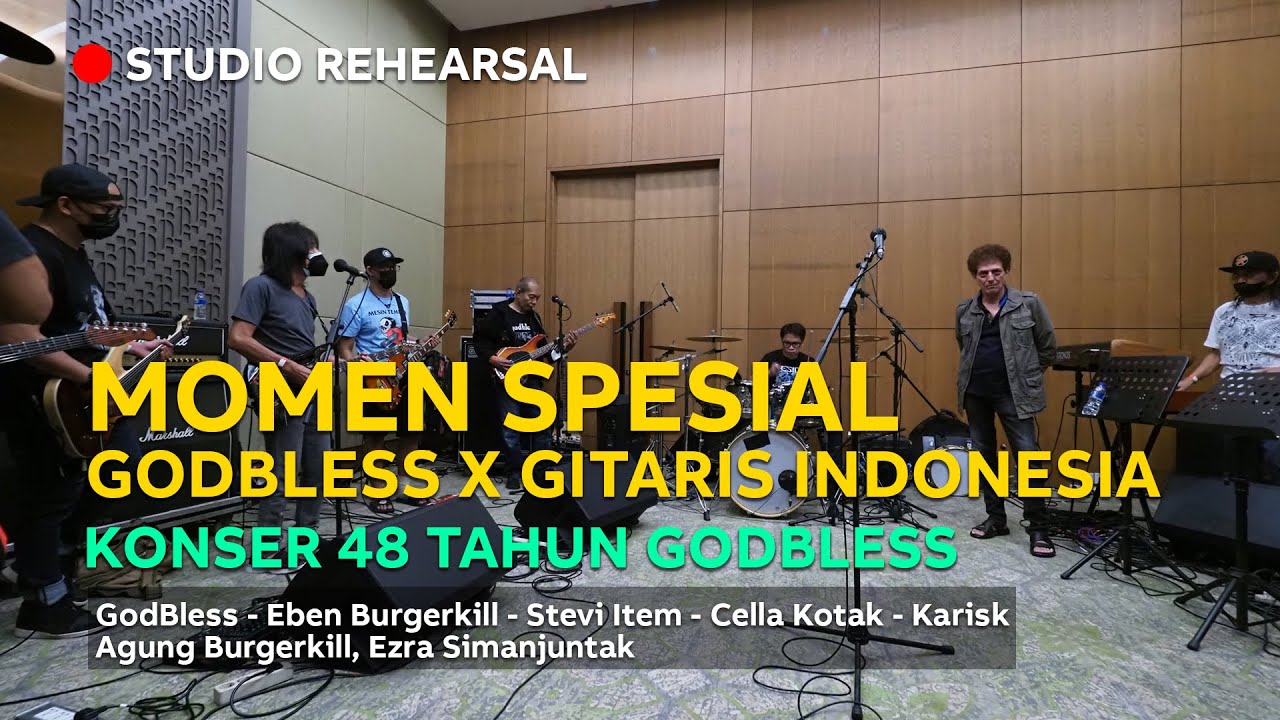 Musisi (Godbless) - Studio Rehearsal Godbless (Konser 48 Tahun Godbless)