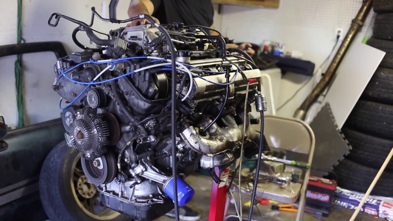 How to wire and start a 1UZFE on an engine stand.