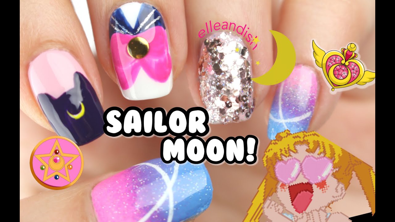 ★☾ SAILOR MOON NAILS ! ☾★