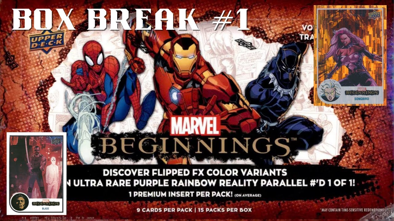 Marvel Beginnings Volume 2 Series 1 - Hobby Box Break #1
