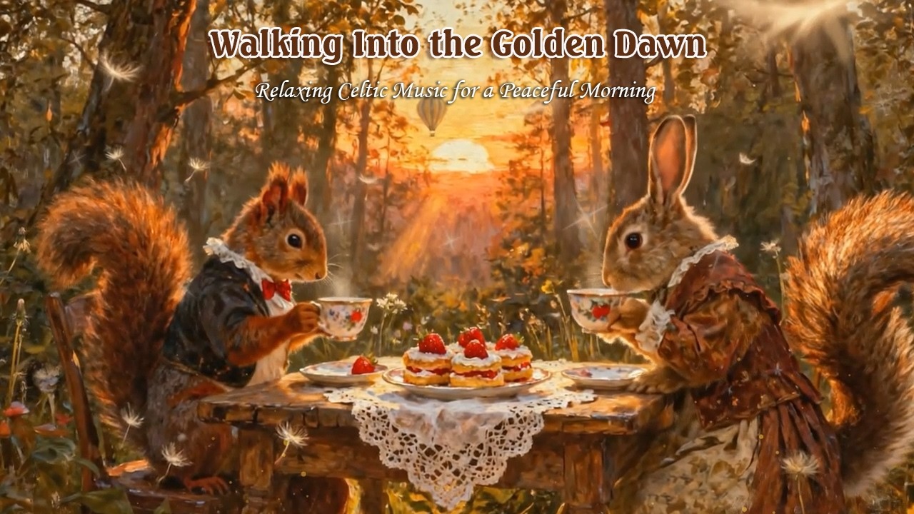[Celtic Music] A Quiet Breakfast Beneath the Golden Sky — Let the Morning Unfold Slowly