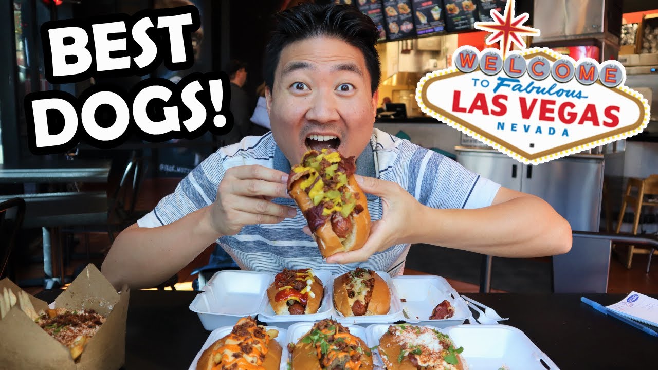 Best HOT DOGS in LAS VEGAS (Choose over 10 Mindblowing Flavors!)
