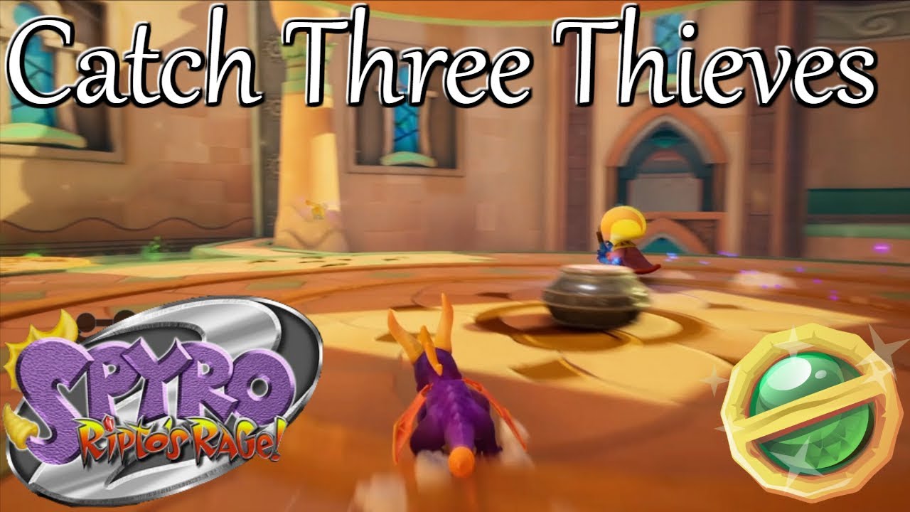 Spyro Reignited Trilogy: Shady Oasis - Catch Three Thieves