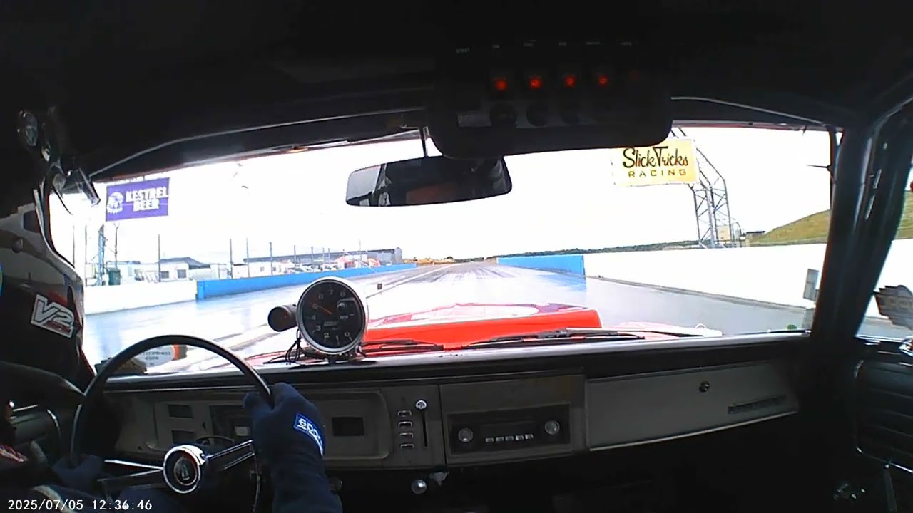 1965 Plymouth Belvedere 11 on board drag race 