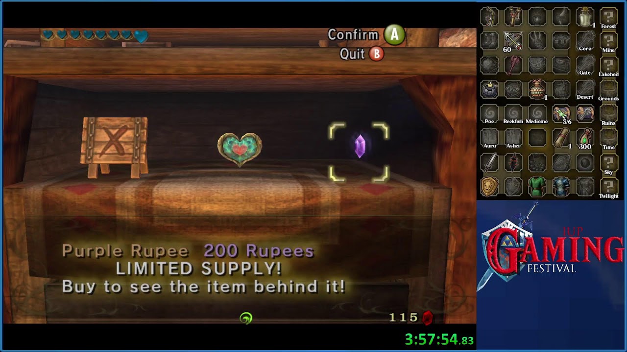 Twilight Princess Randomizer for 1UP Gaming Fest MAR10 Day Event! (3/10/2026)