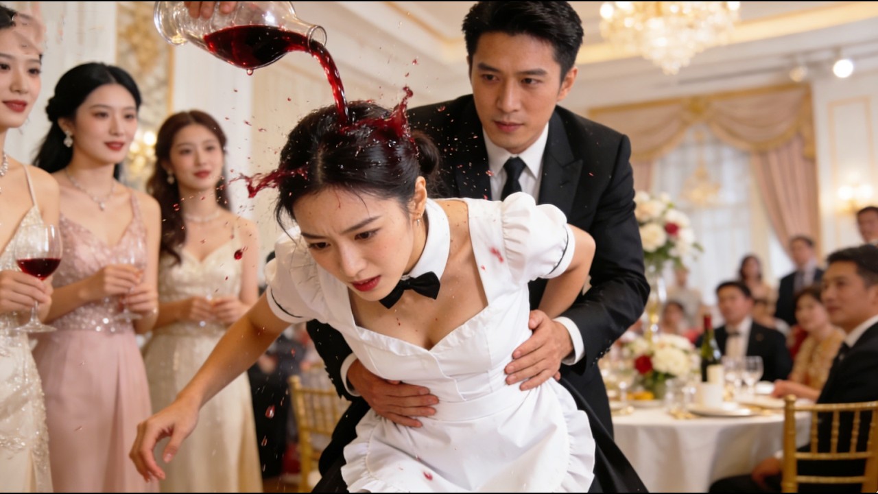 服務生遭人欺負，霸道總裁一把攬入懷裡，誰知竟是點心界名師！🔔#短劇 #逆襲 #爽劇 #豪門 #打臉  Chinese short drama