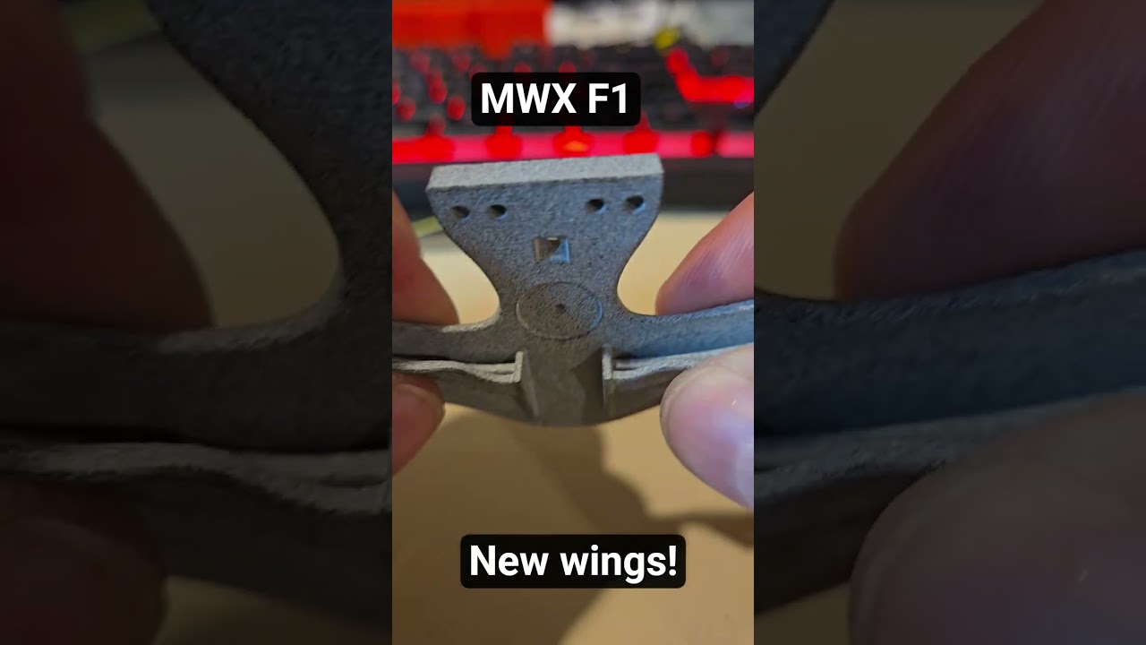 New MWX F1 Wings! Worlds edition close up.#mwxperformance #mwx #pnwc2025