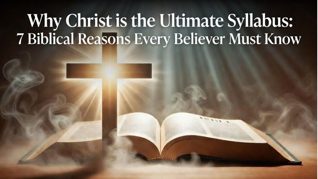 Why Christ is the Ultimate Syllabus: 7 Biblical Reasons Every Believer Must Know