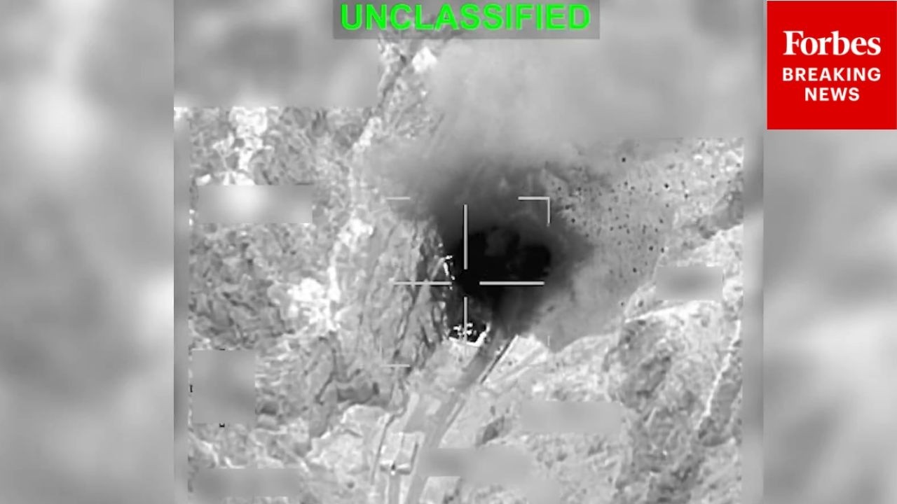 WATCH: CENTCOM Releases New Footage Of Strikes On Iranian Targets As War Continues