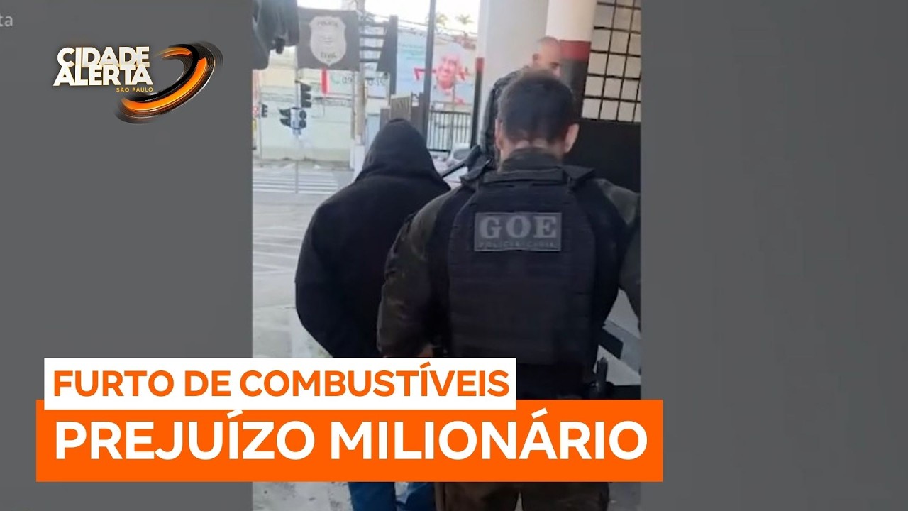 Polícia Civil desarticula organização criminosa especializada em furtos milionários de combustíveis